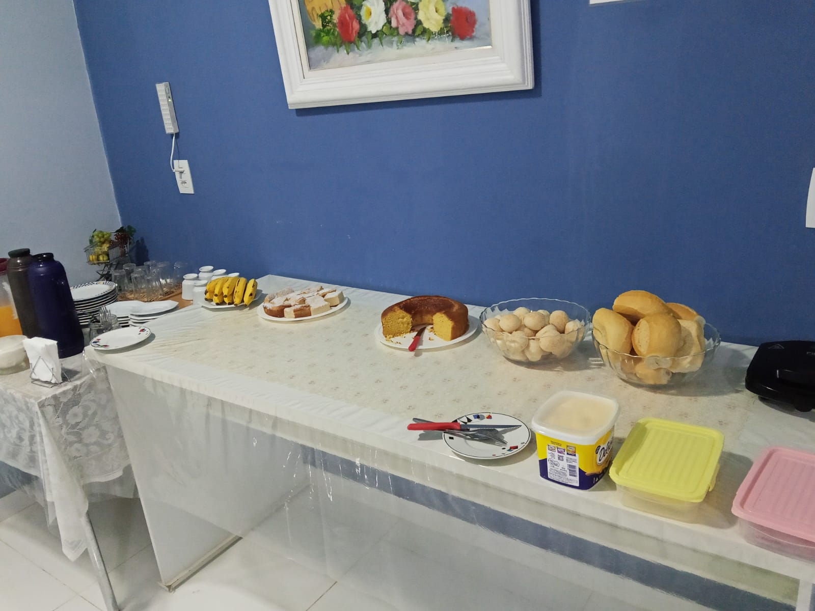 Café da manhã Hotel Canedo