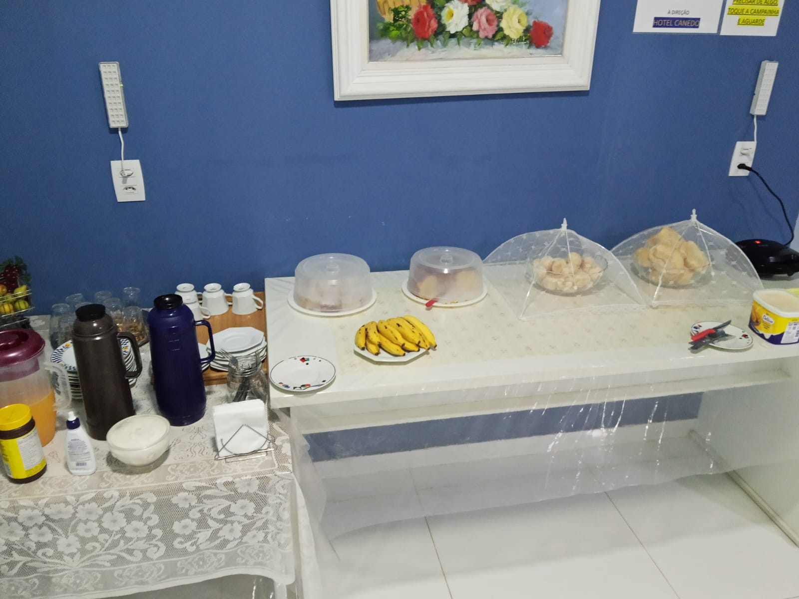 Café da manhã Hotel Canedo